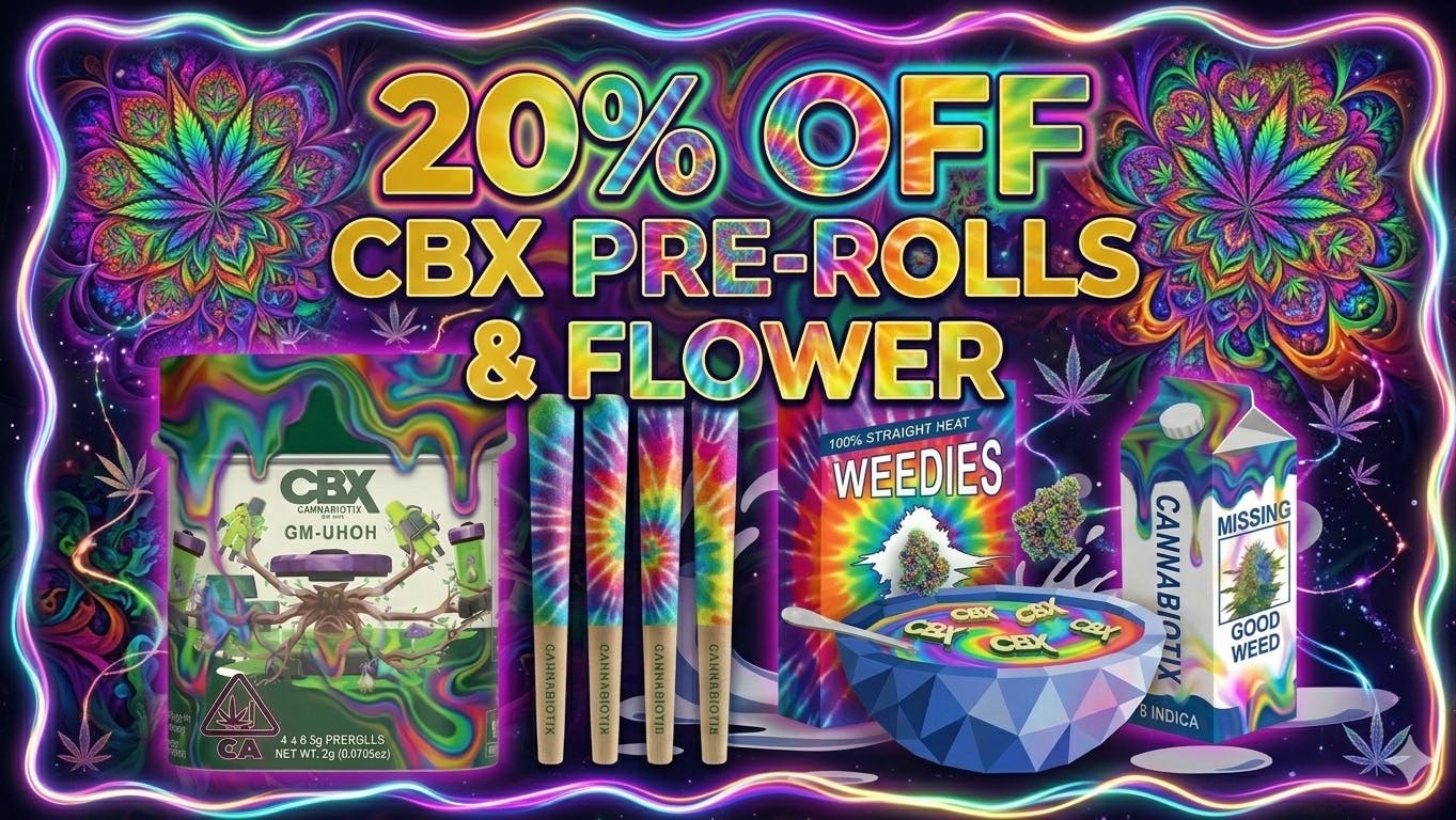 Green Door San Francisco CBX 20% OFF all CBX products
