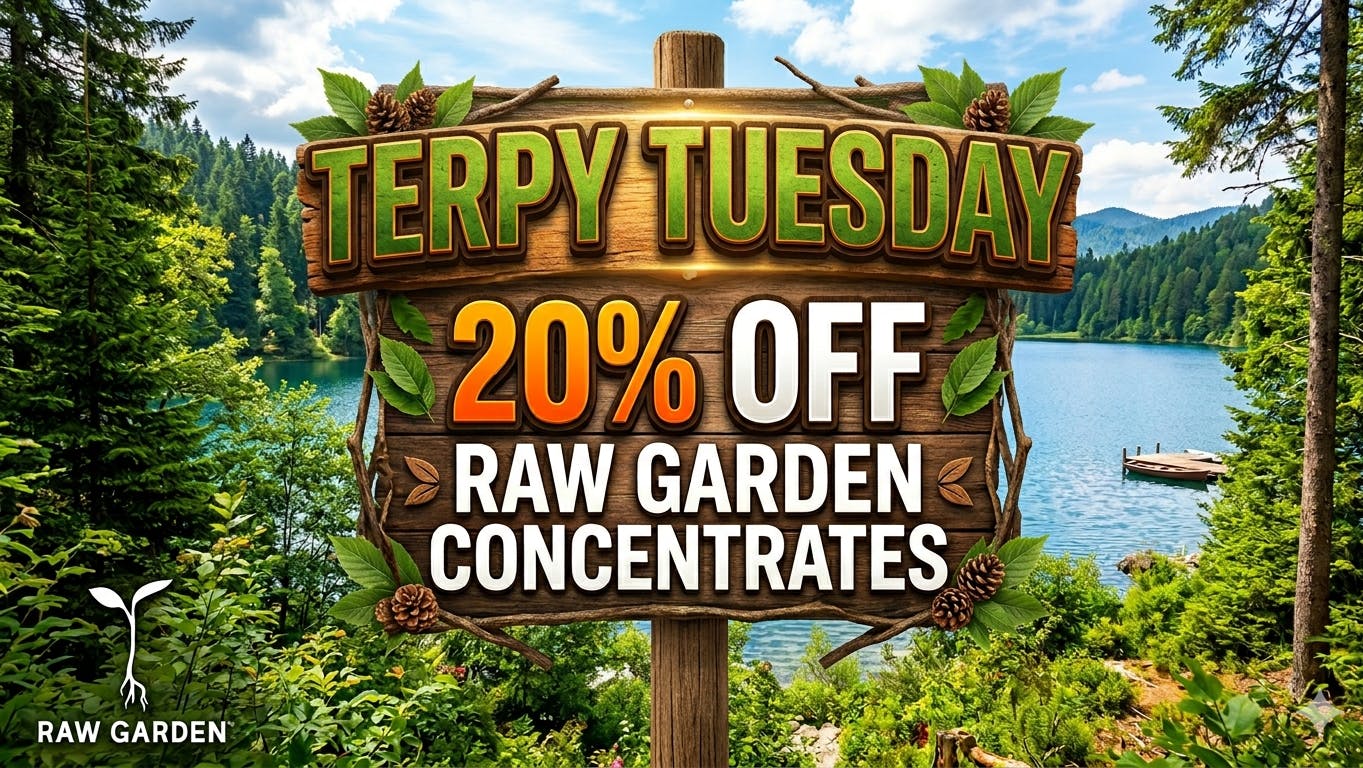 Green Door San Francisco 20% OFF RAW GARDEN concentrates