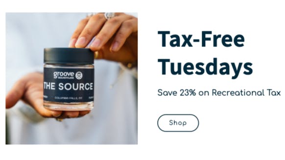 Groove Solventless Tax Free Tuesday!
