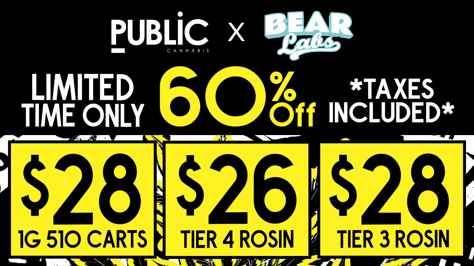 Public Dispensary 60% Off Bear Labs🐻 Limited Time⏳