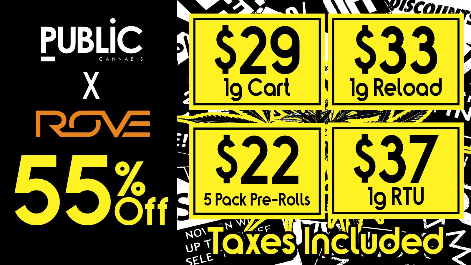 Public Dispensary 🔥 $22 ROVE Ice packs! ❄️ 55% Off All ROVE! ⏳