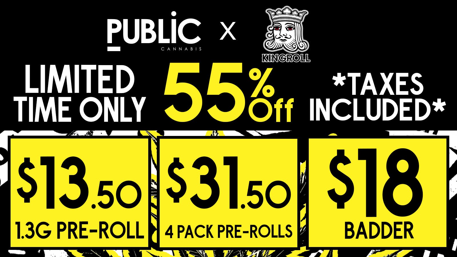 Public Dispensary 55% off all KingRoll 💨Flash Sale⚡️