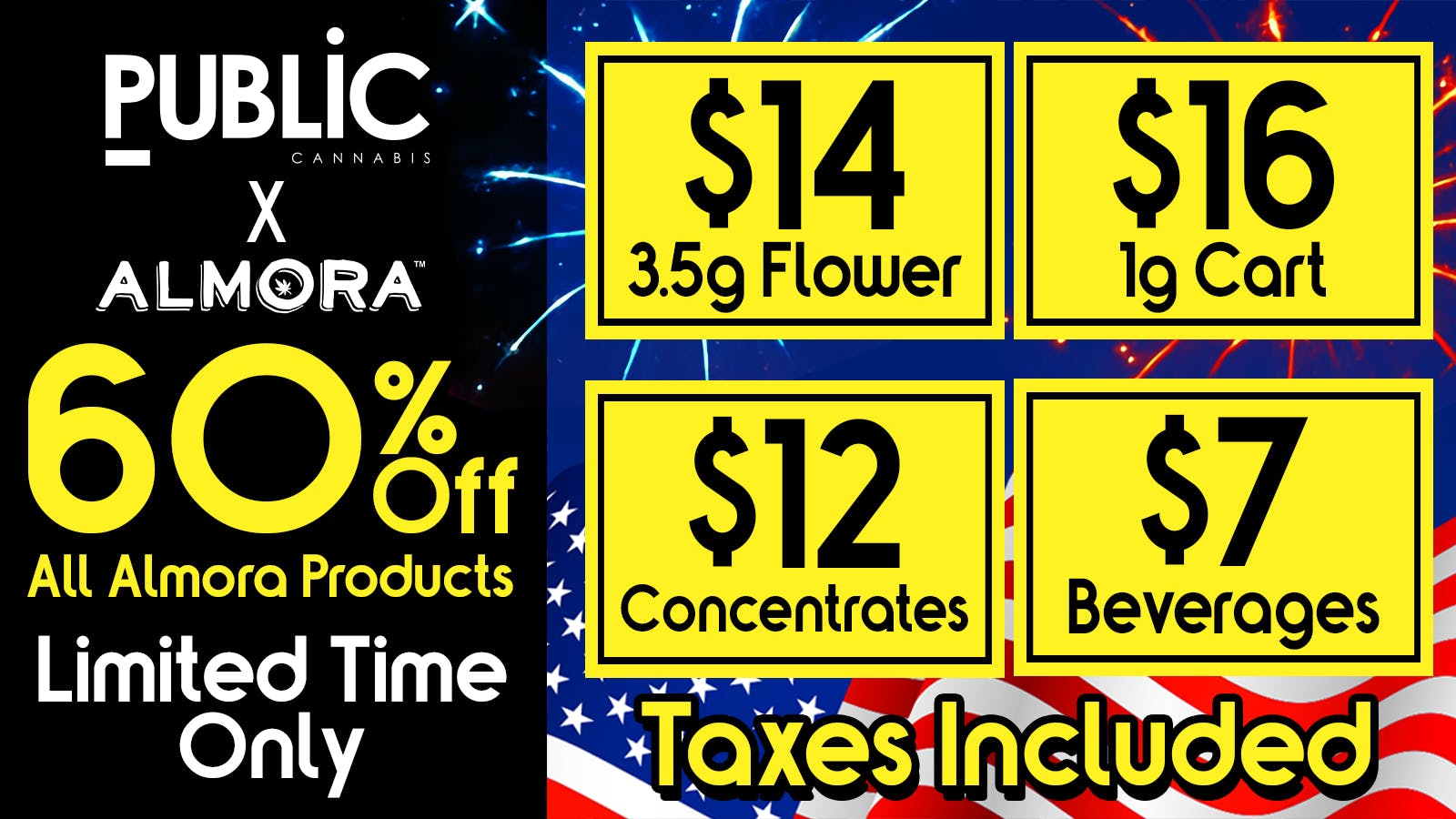 Public Dispensary $14 Almora 3.5g Flowers 🌱 Limited Time⏳