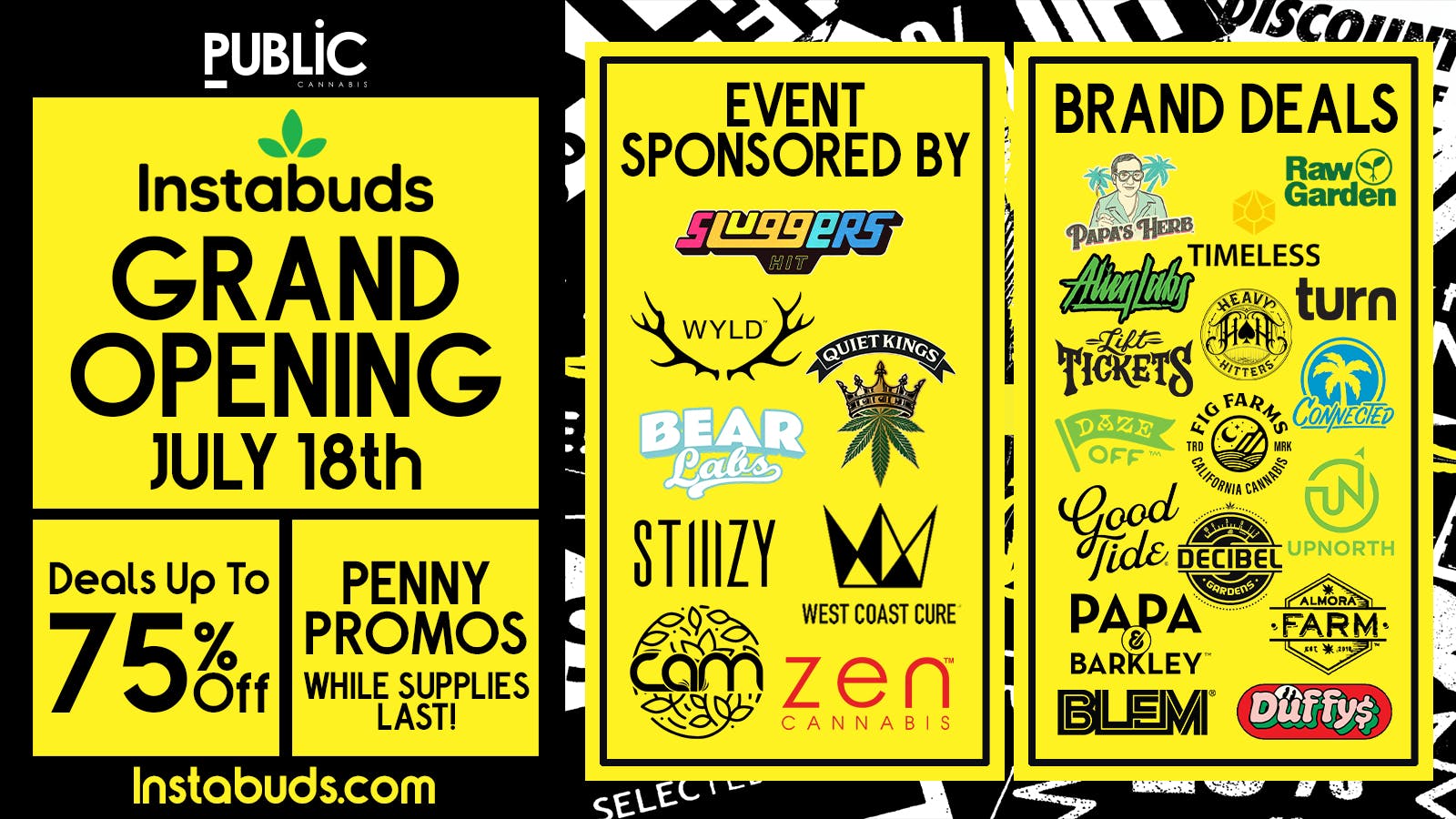 Public Dispensary 🔥Up to 75% off Grand Opening Deals🔥 7/18 ONLY ⏳