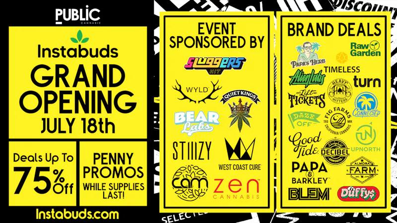 Public Dispensary 🔥Up to 75% off Grand Opening Deals🔥 7/18 ONLY ⏳