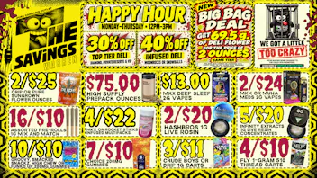 Pure Cannabis Outlet - Warren ⏰ HAPPY HOUR = CRAZY GOOD SAVINGS! 💥