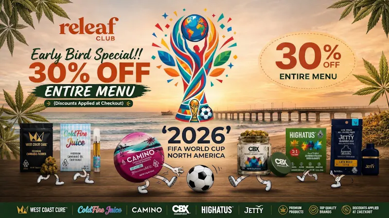 Releaf Club !!!EARLY BIRD SPECIAL!!!