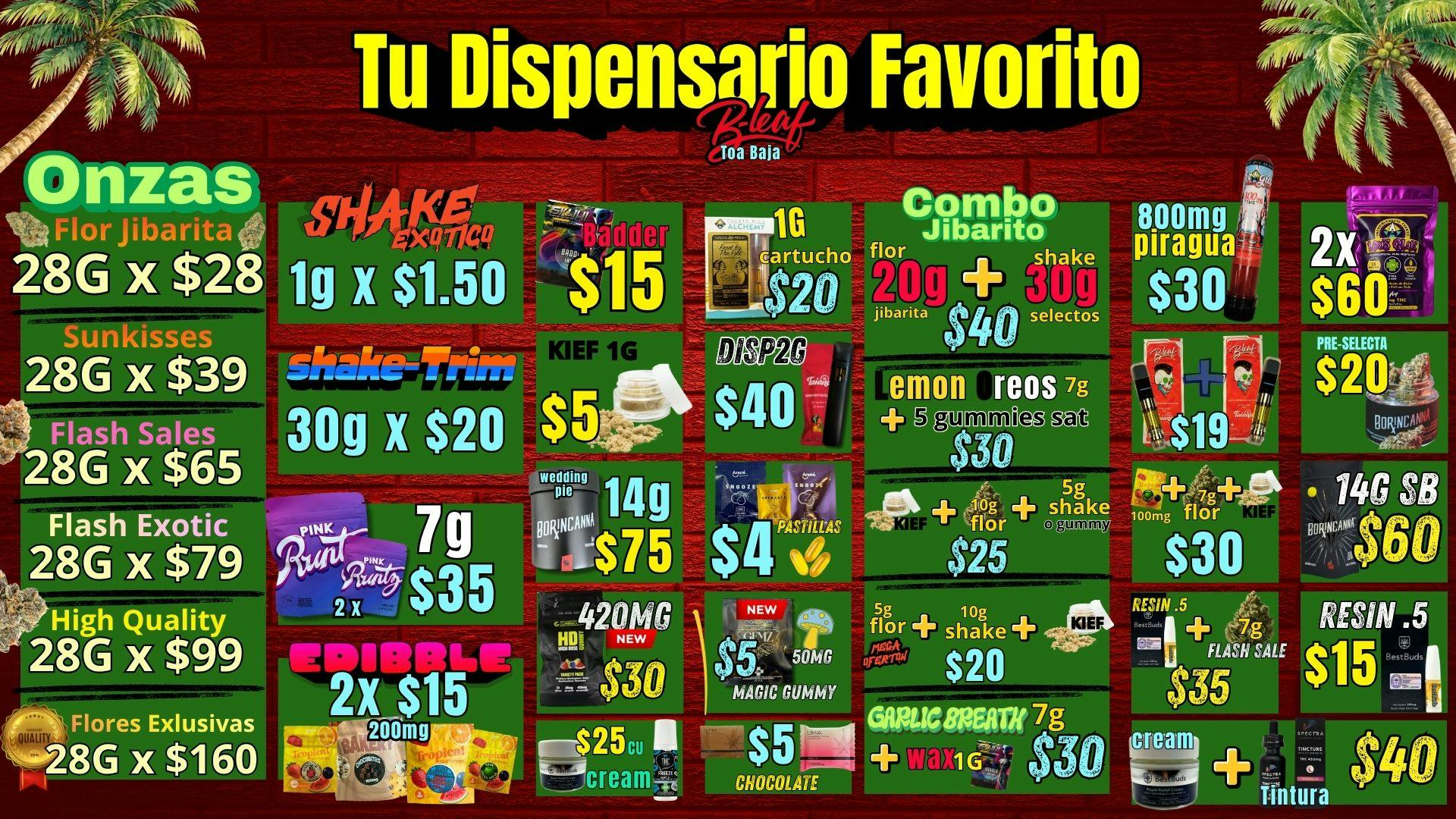 B-Leaf Toa Baja TU DISPENSARIO FAVORITO ♥