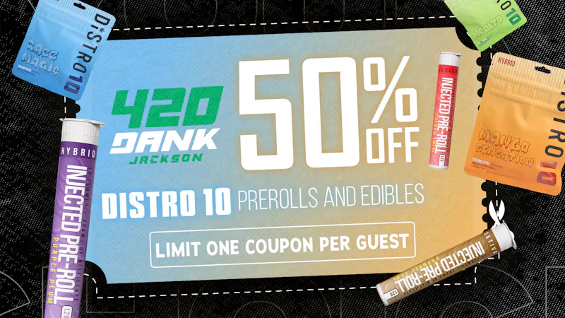 420 Dank - Jackson 420 DANK JACKSON – 50% OFF 💨🔥