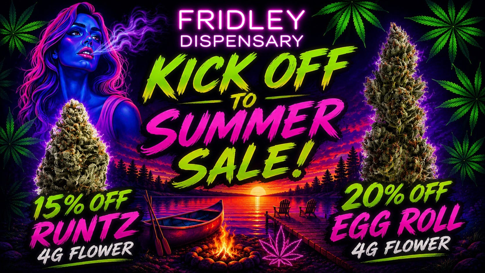 Fridley Dispensary Kick Off to Summer Sale!