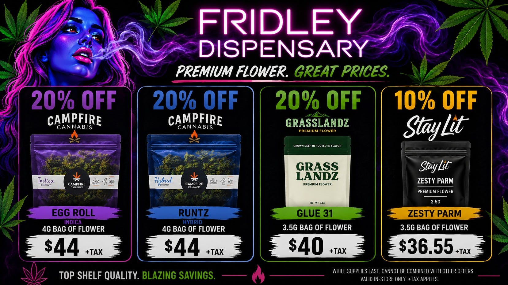 Fridley Dispensary Kick Off to Summer Sale!
