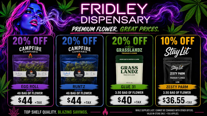 Fridley Dispensary Kick Off to Summer Sale!