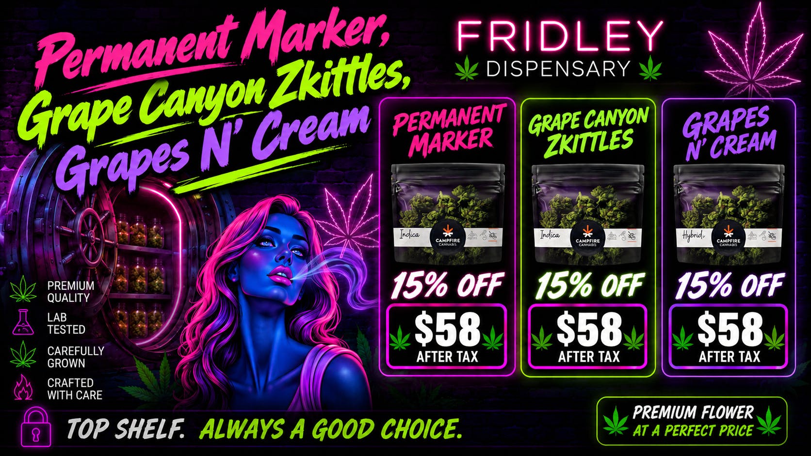 Fridley Dispensary Labor Day Weekend Sale!!