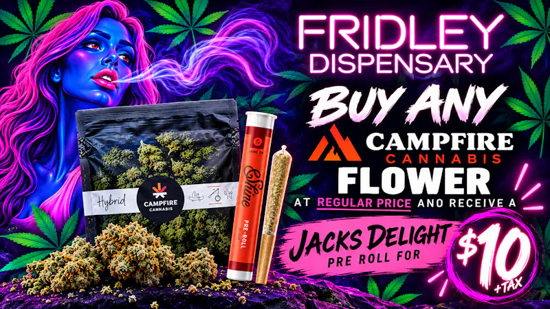 Fridley Dispensary Bag and Burn sale!