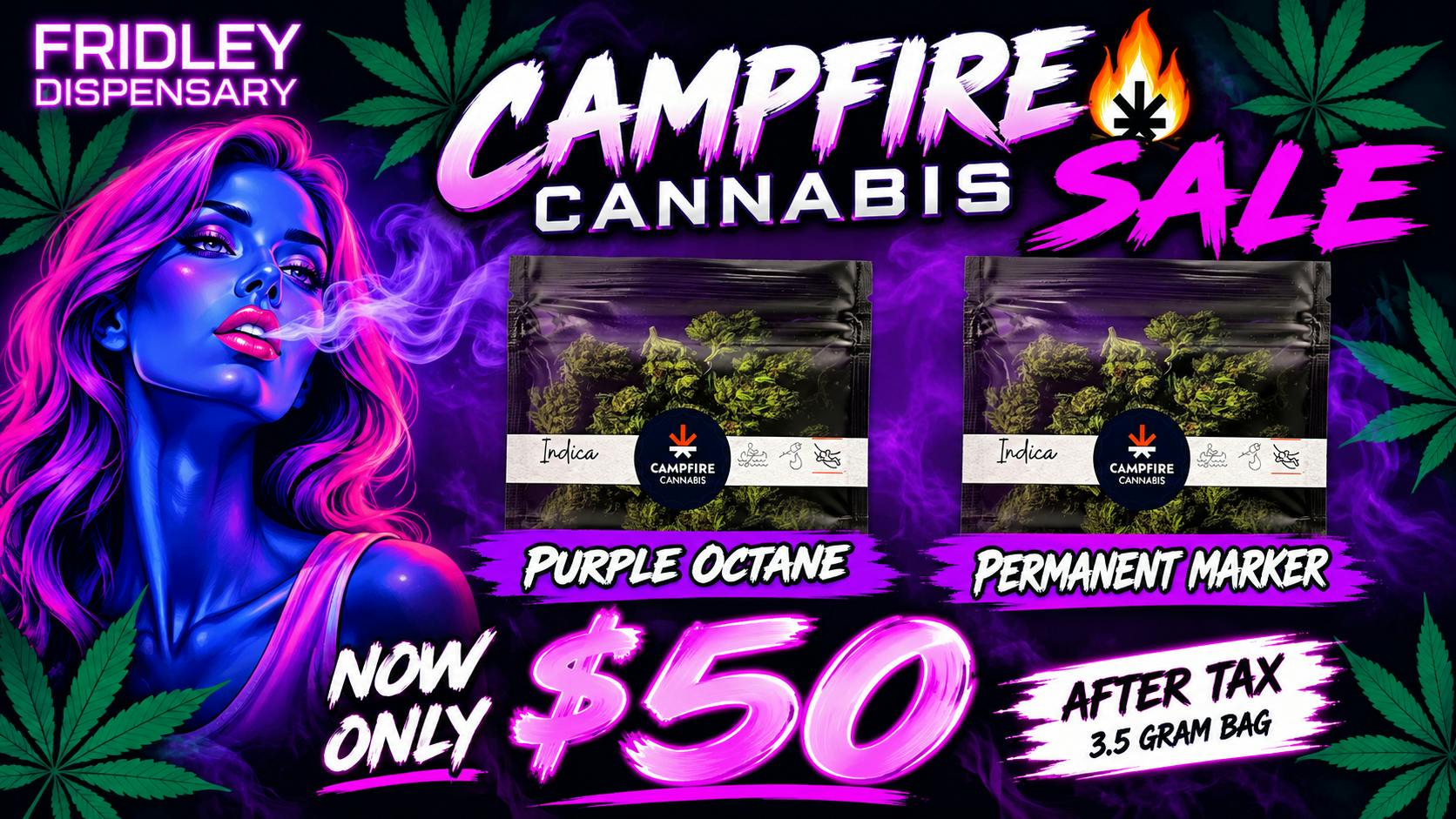 Fridley Dispensary Campfire Cannabis Flower Sale