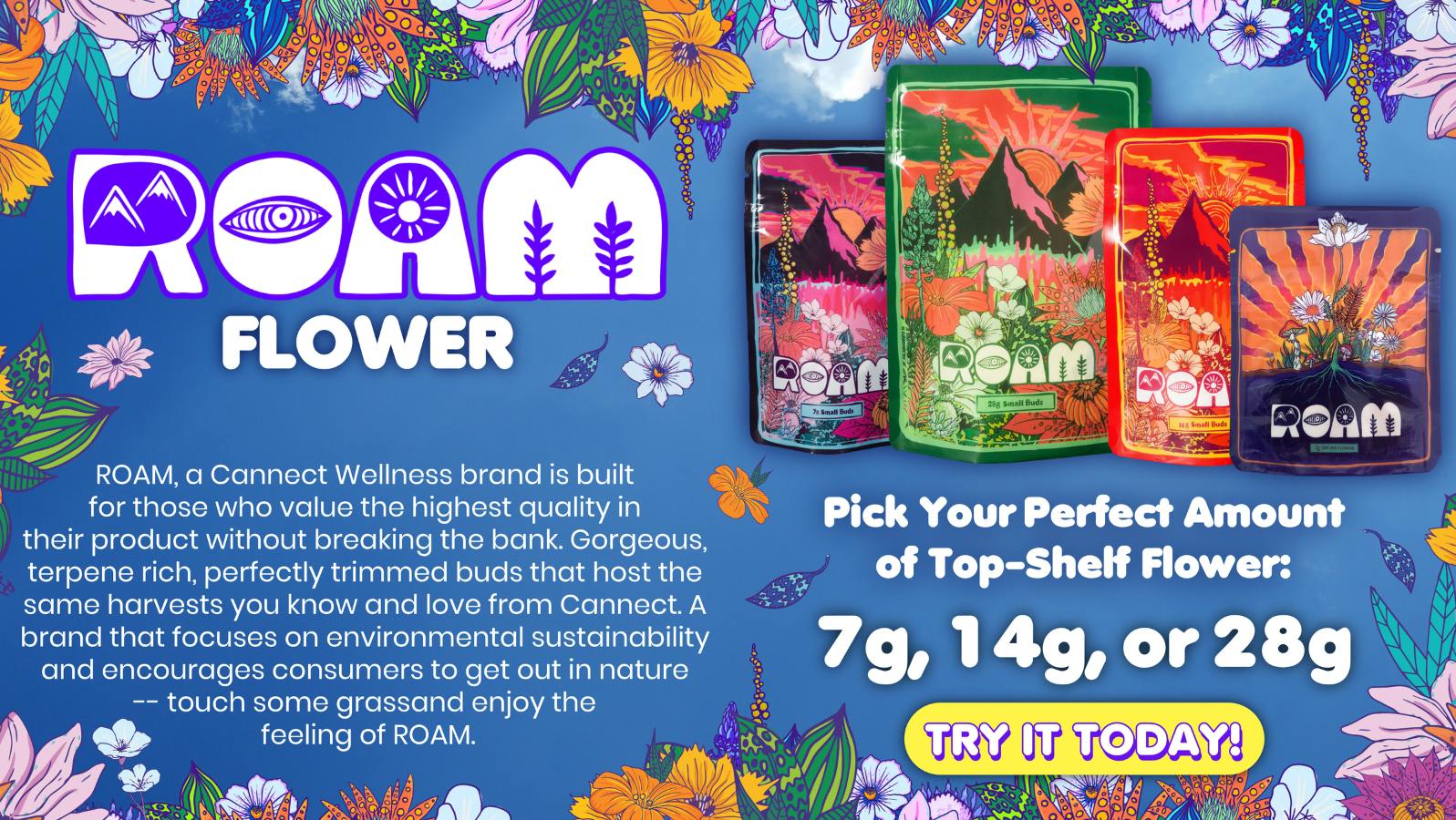 Cannect Dispensary Discover ROAM Flower