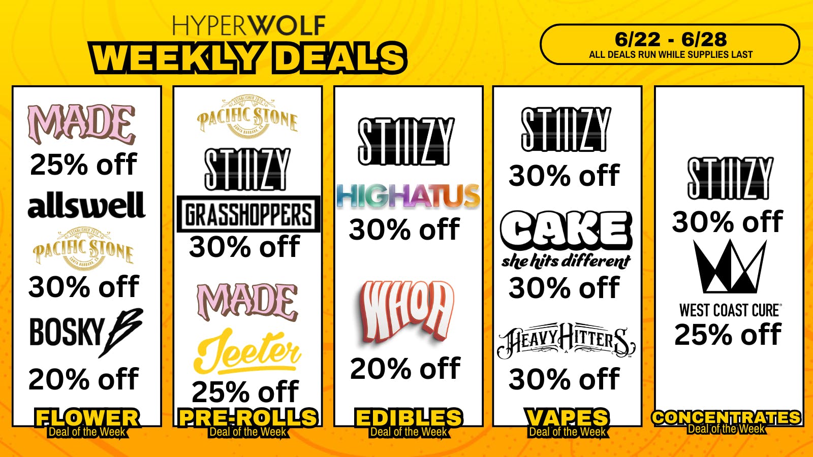 HYPERWOLF Up to 30% OFF: Allswell, Heavy Hitters + MORE! ✨