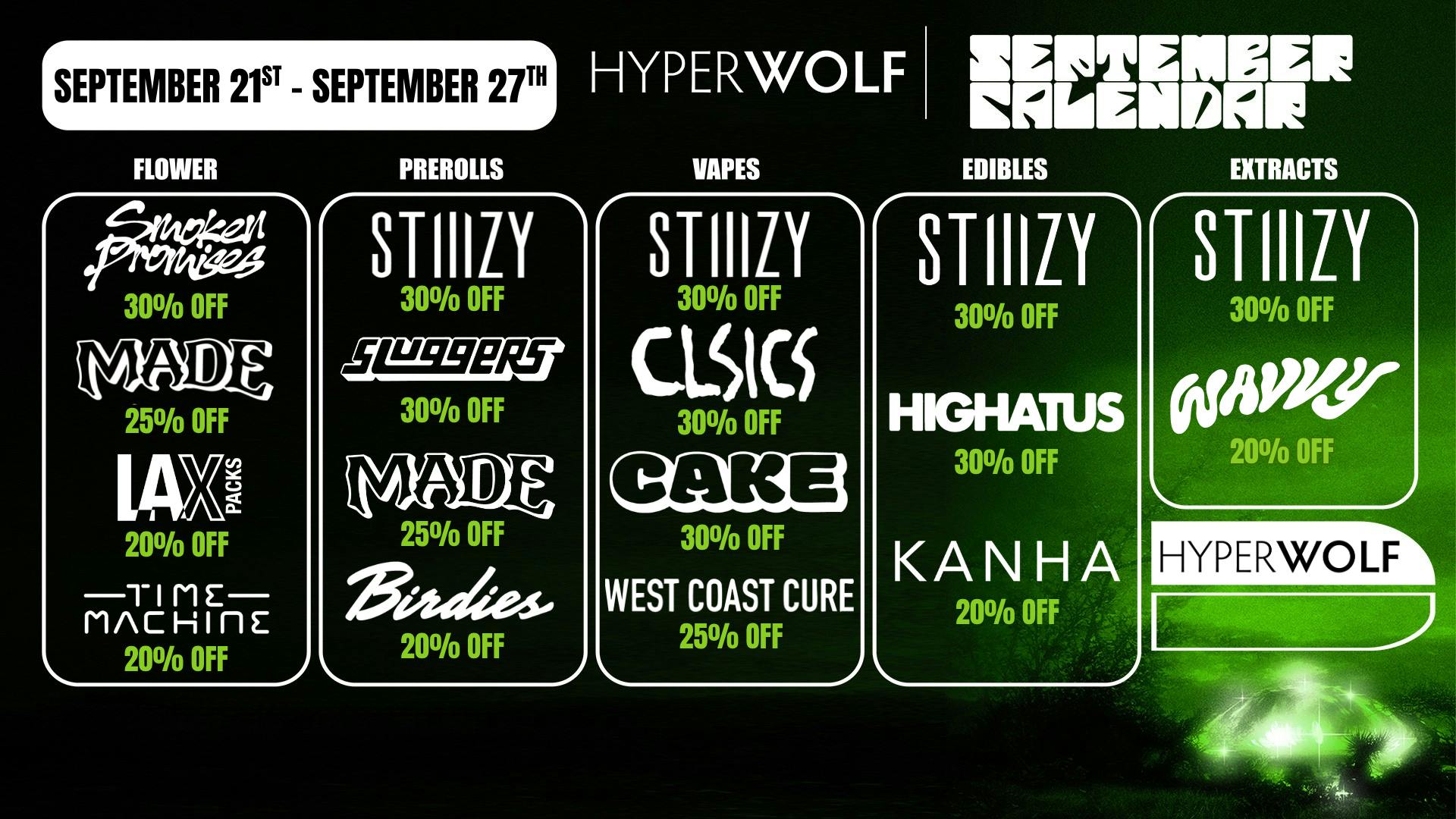 HYPERWOLF Up to 30% OFF: Sluggers, CLSICS, Highatus + MORE!