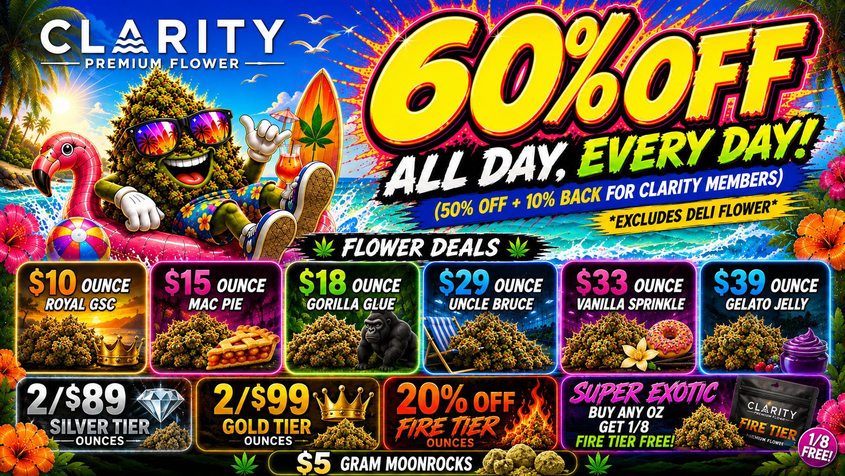 CLARITY Cannabis - Hazel Park 😱60% OFF STORE WIDE! 😱