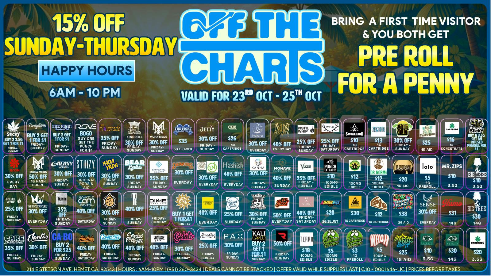 Off The Charts - Hemet on Stetson Ave FTP GETS A FREE PREROLL!!!