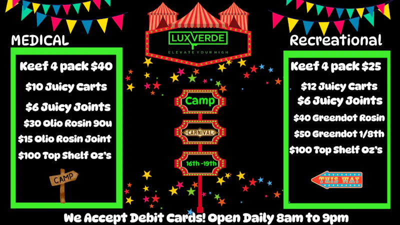 Flavors - Circle Weedend Deals For Camp Carnival