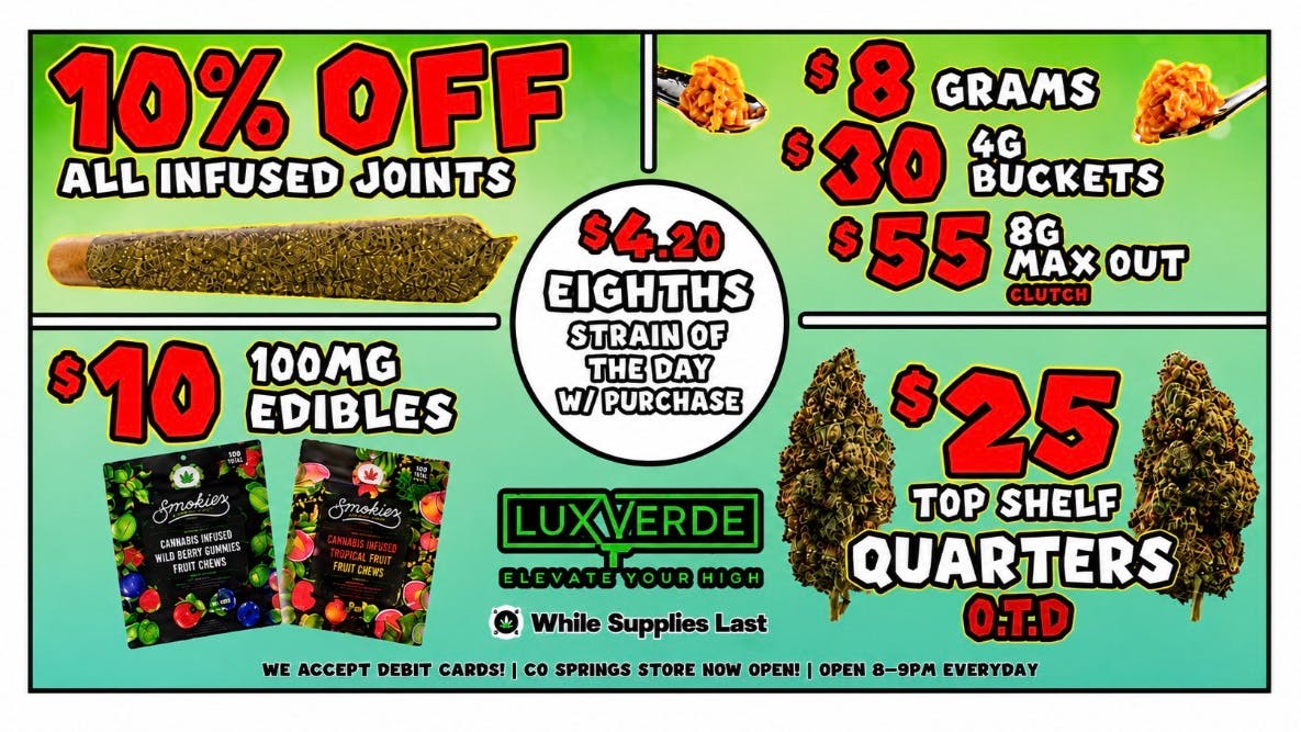 Lux Verde Five Ways to Elevate Your Day 😎