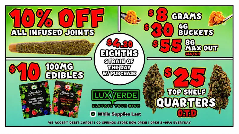Lux Verde Five Ways to Elevate Your Day 😎