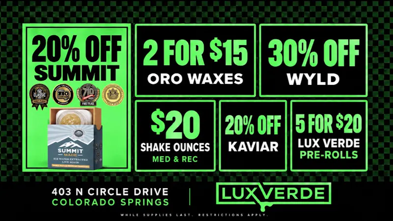 Lux Verde Summit Sundays!