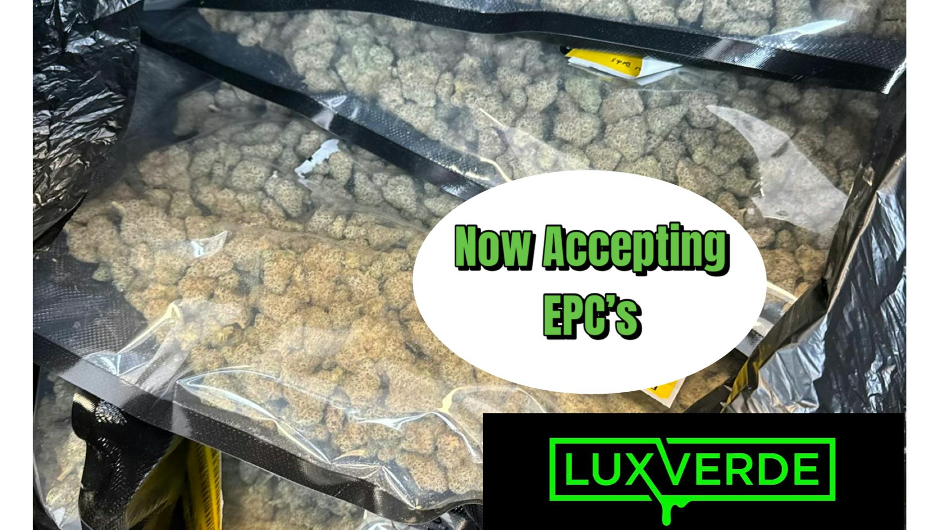 Lux Verde Now accepting EPC's