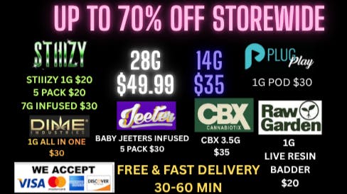 Redeye Cannabis - Downtown LA UP TO 70% OFF & FREE DELIVERY $49.99 OZ DEALS