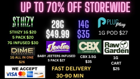 Redeye Cannabis - Bakersfield UP TO 70% OFF & FREE DELIVERY $49.99 OZ DEALS