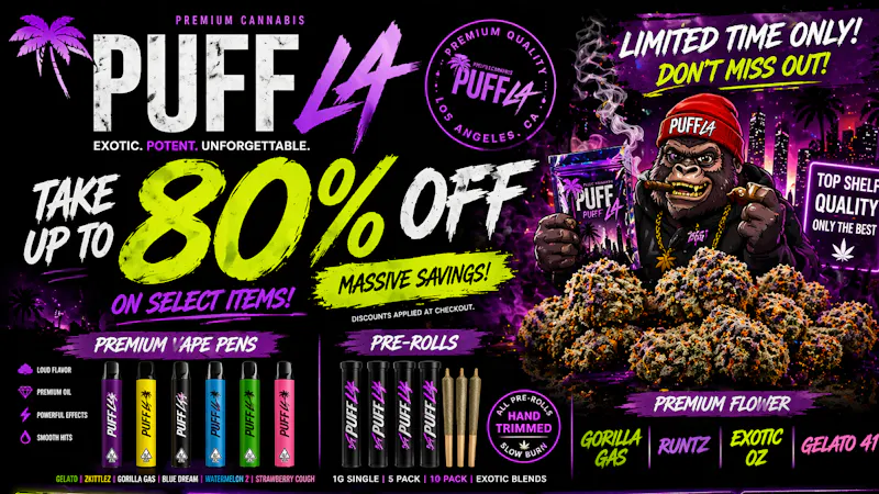 PUFF - Antelope Valley PUFF LA 80% APRIL DEAL