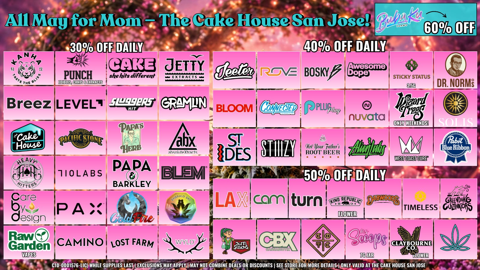 The Cake House - San Jose *Now Open* TCH San Jose May Deals!