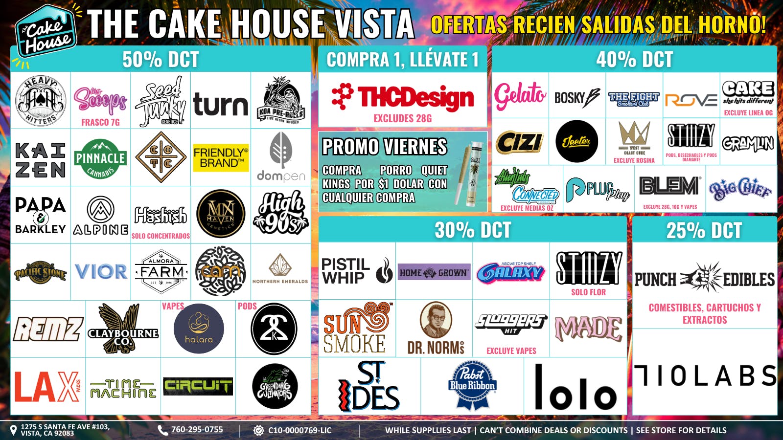 The Cake House - Vista Ofertas Mensuales TCH Vista!