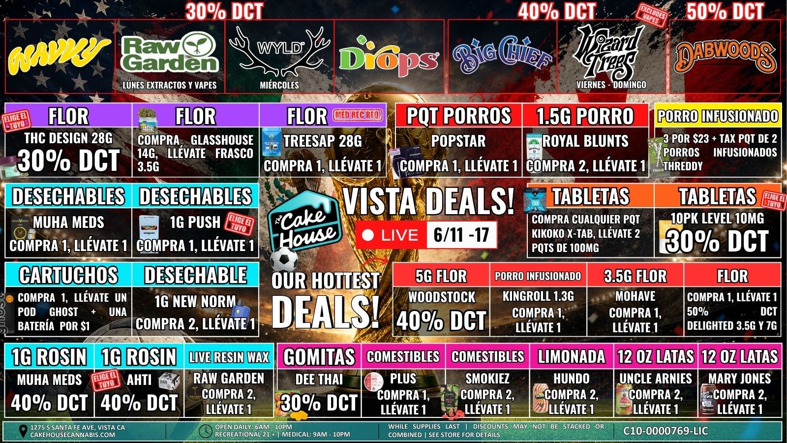 The Cake House - Vista 6/11 - 17: ¡Ofertas semanales TCH Vista!