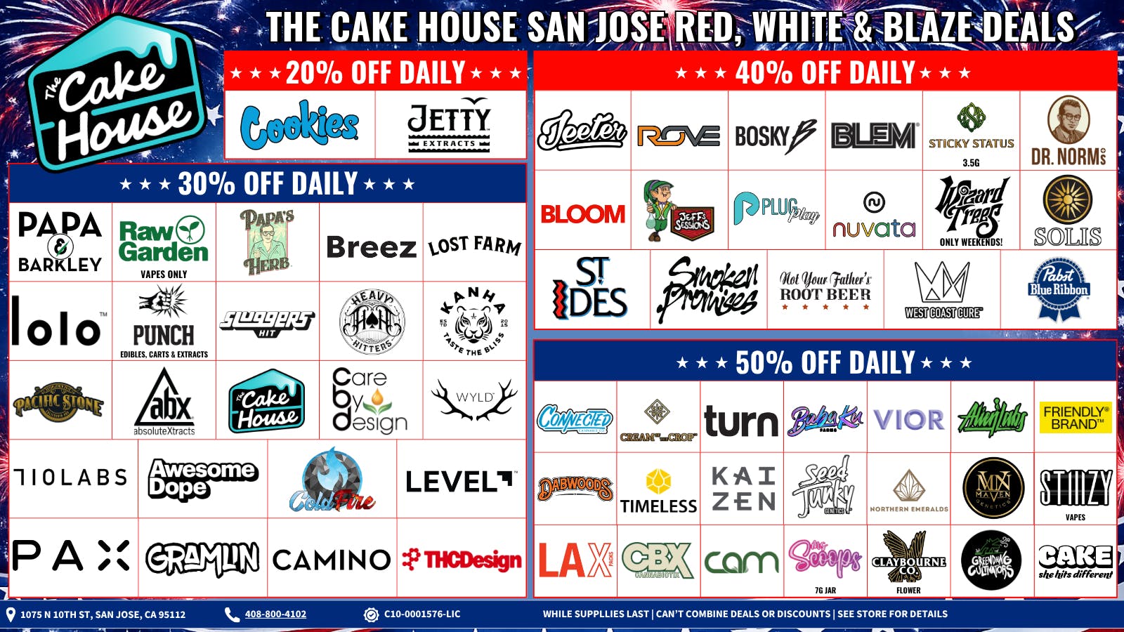 The Cake House - San Jose *Now Open* TCH San Jose July Deals!