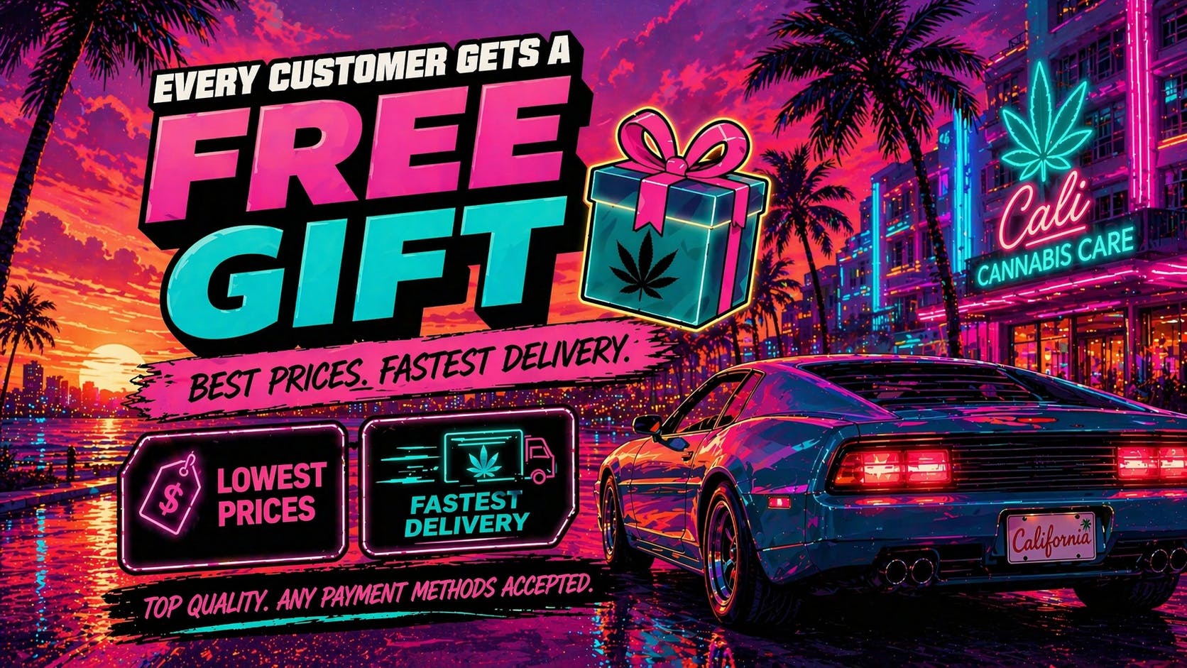 Cali Cannabis Care - Laguna Niguel Free Gift + Best Prices to ALL 🚚🎁