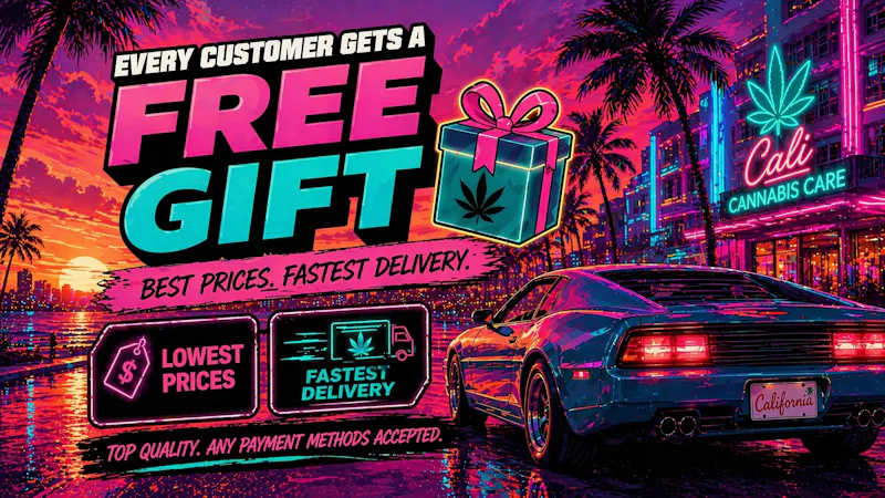 Cali Cannabis Care - Laguna Niguel Free Gift + Best Prices to ALL 🚚🎁