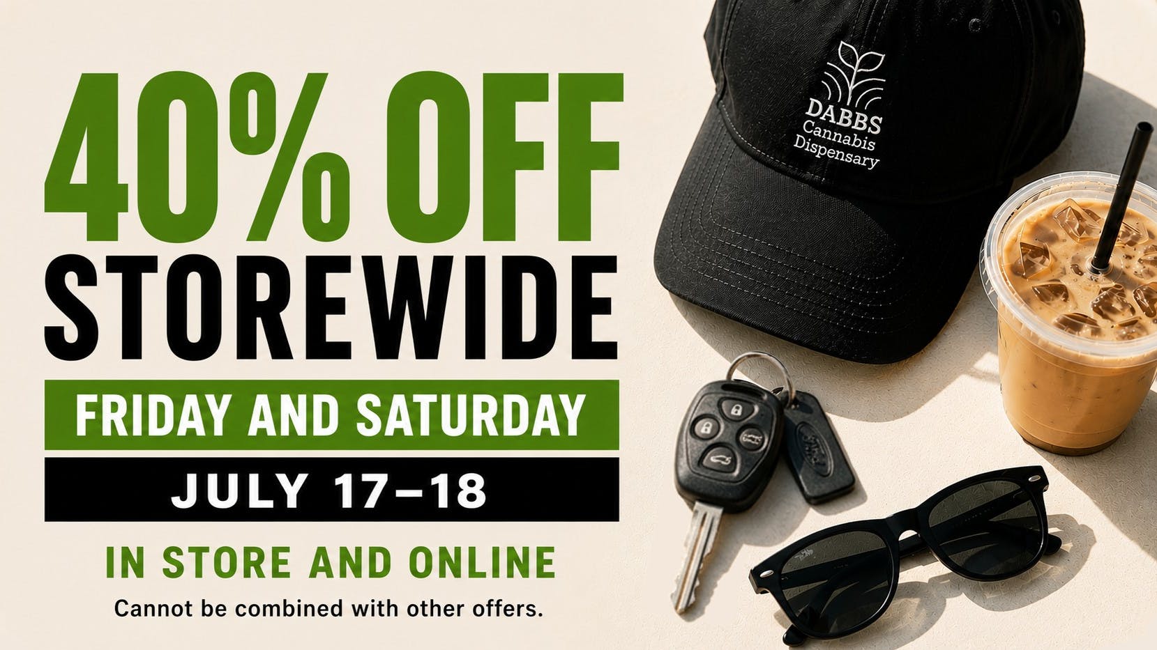 DABBS Cannabis Dispensary - Jackson 40% OFF STOREWIDE!