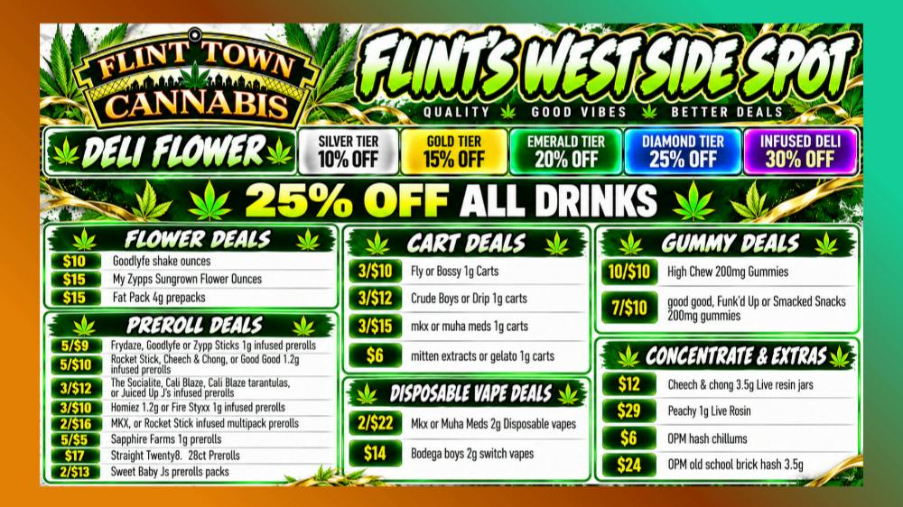 Flint Town Cannabis TURN UP THE HEAT