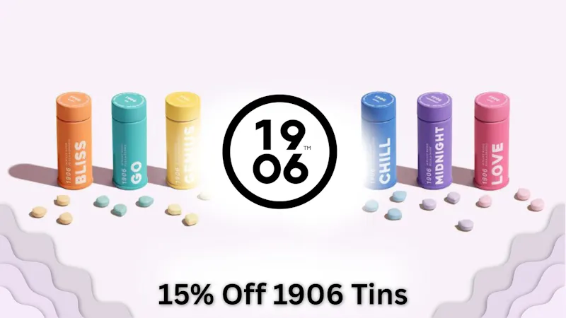 The Cannabis Reserve 15% Off 1906 Tins