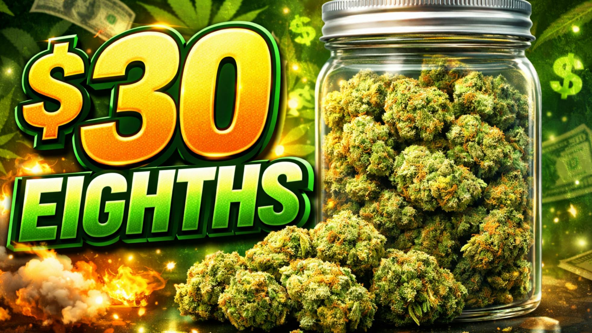 Evergrowing Releaf $30 Premium Eighth's!