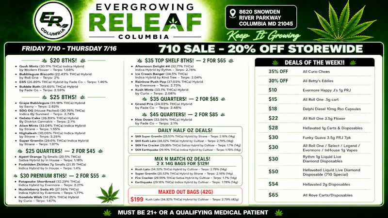 Evergrowing Releaf 🎯 TOP DEALS THIS WEEK