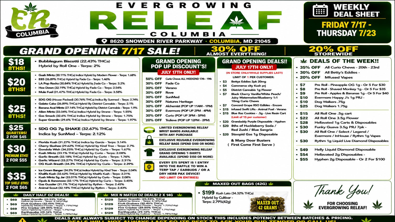 Evergrowing Releaf 🎉 Grand Opening Deals Are LIVE!