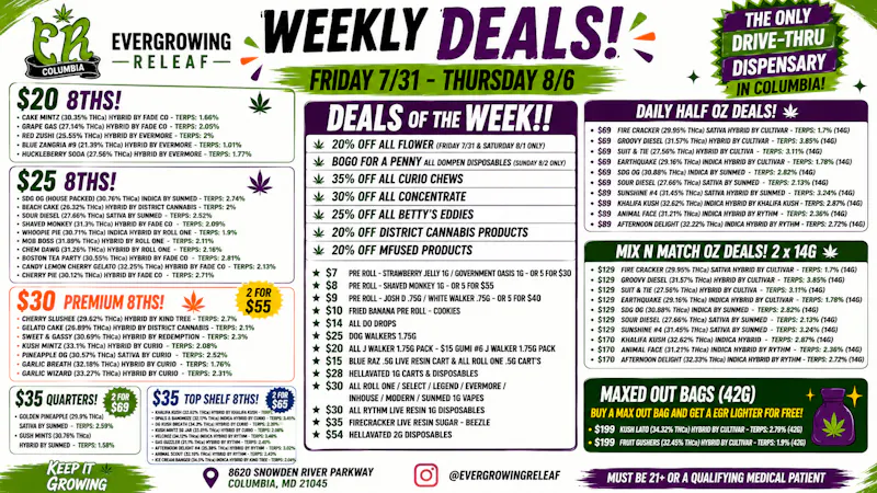 Evergrowing Releaf 🌱 Keep It Growing with This Week's Deals!