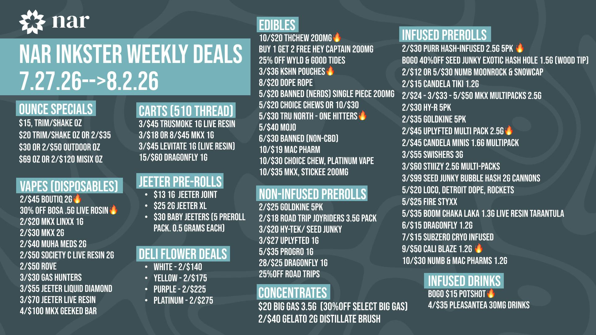 NAR Cannabis - Inkster 🍉 Peak Summer Savings