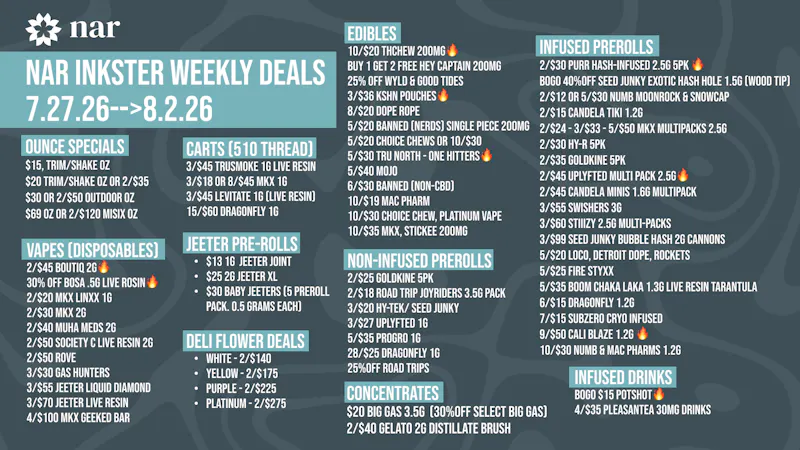 NAR Cannabis - Inkster 🍉 Peak Summer Savings