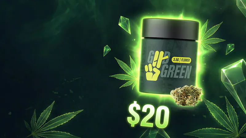 Mass Grown $20 Good Green Eighth's