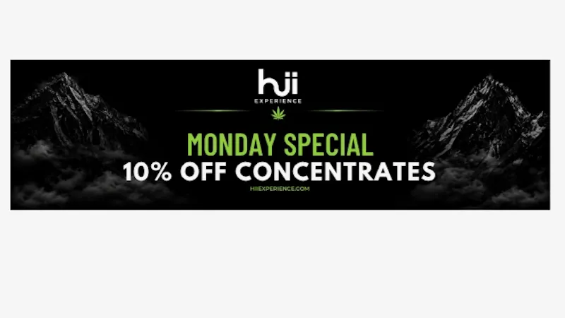 Hii Experience MONDAY SPECIALS