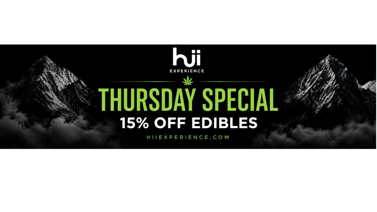 Hii Experience THURSDAY SPECIALS